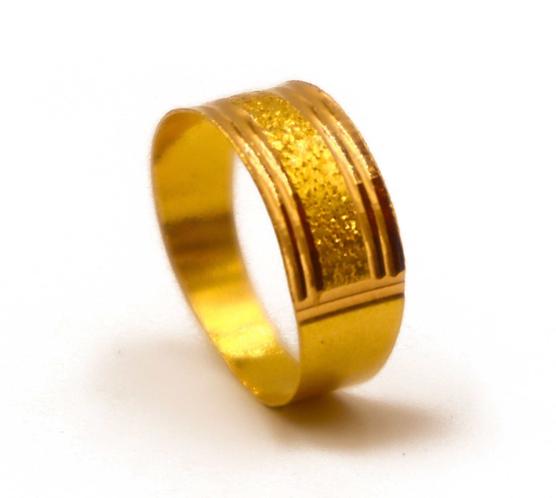 Premium AI Image | a pair of gold wedding rings with diamonds